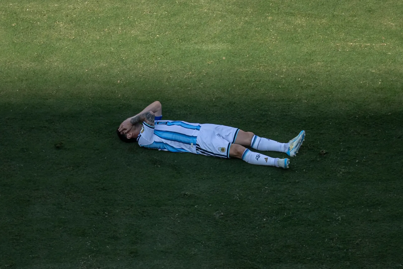 A dor da derrota argentina