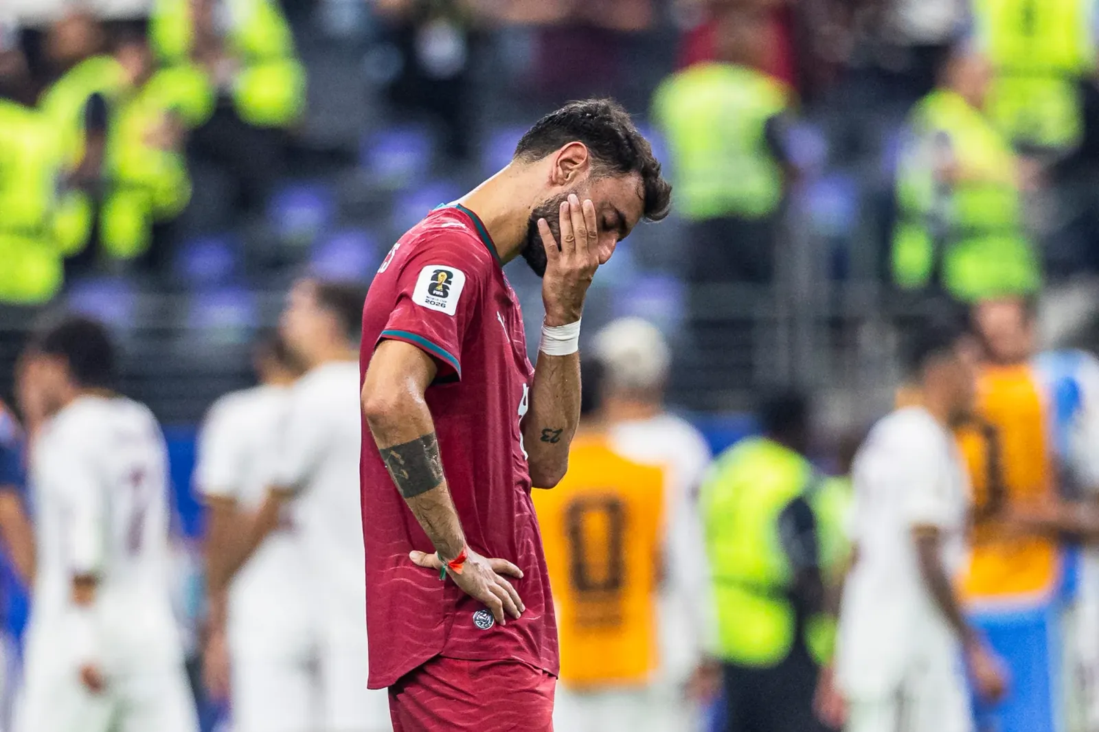 Frustração portuguesa no apito final