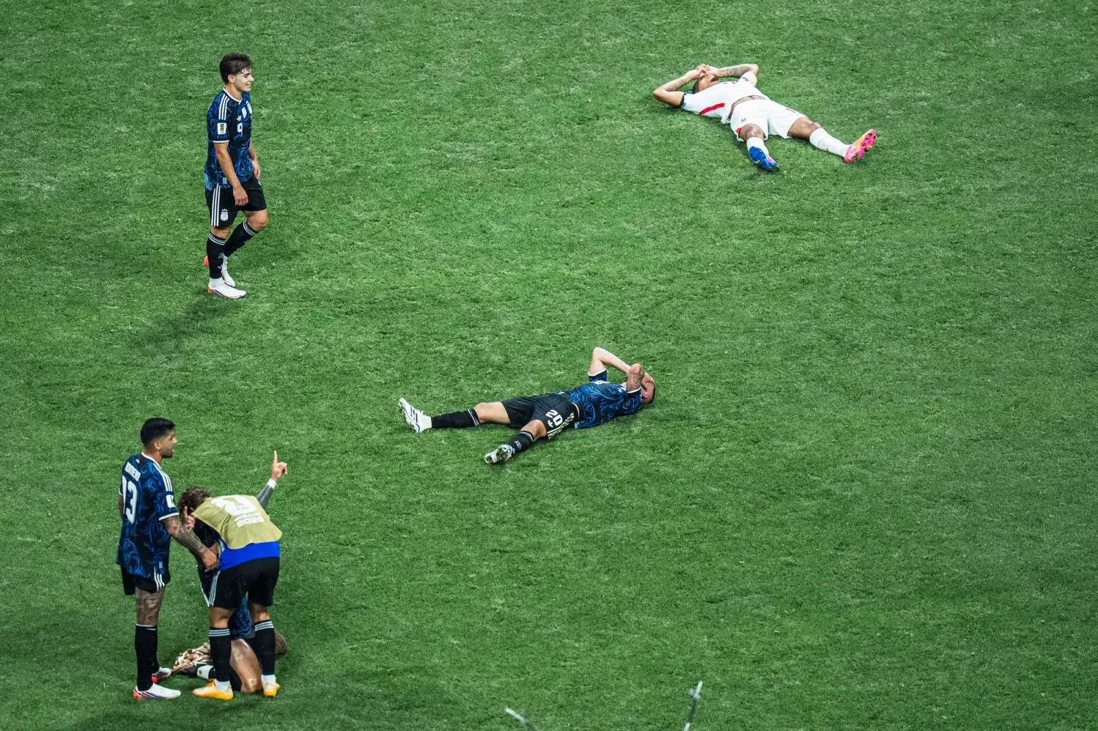 O fim de jogo visto de cima